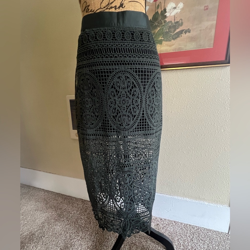 Topshop Lace Overlay Skirt NWT